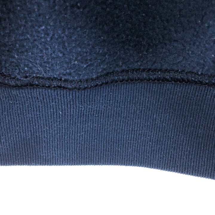 90'S Fruit of the Loom SUBJECT TO MOOD SWINGS Character Sweatshirt Trainer Made in USA Men's XL cotton navy blue type Vintage Second Hand