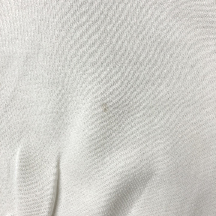 Vintage 90'S Fruit of the Loom print sweatshirt, made in Canada, size L, men's cotton white type Vintage Second Hand