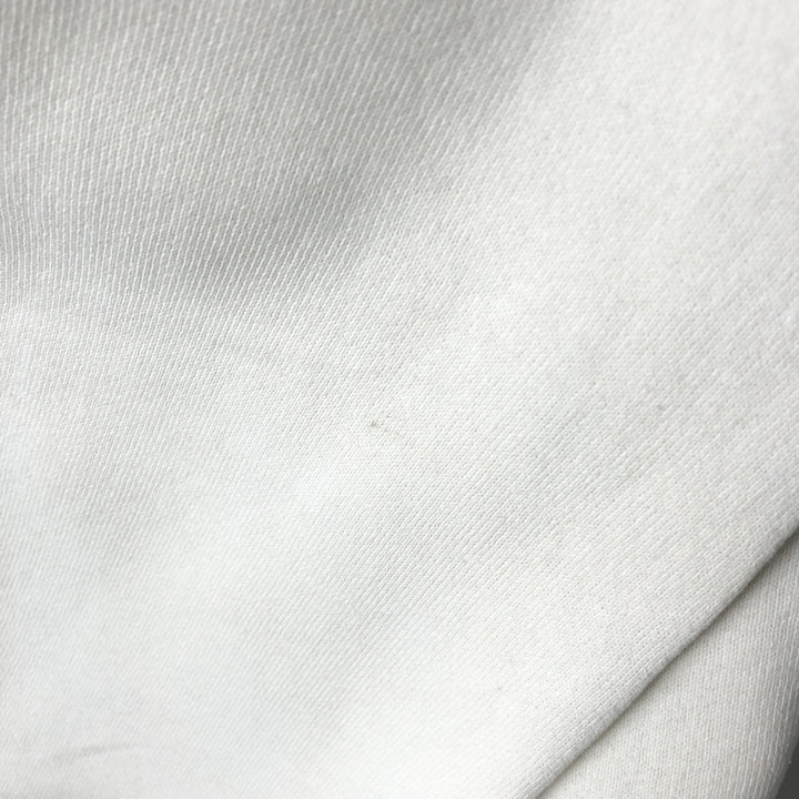 Vintage 90'S Fruit of the Loom print sweatshirt, made in Canada, size L, men's cotton white type Vintage Second Hand
