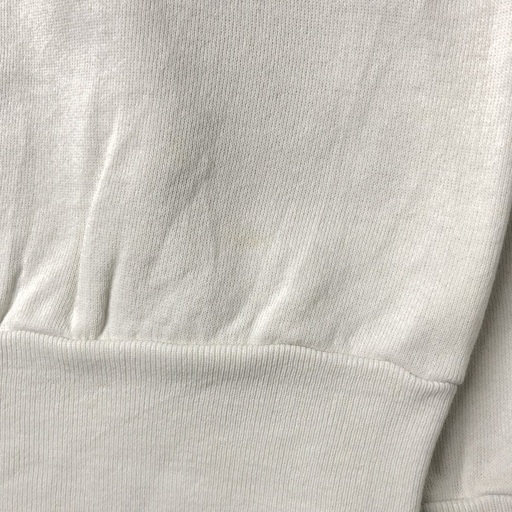 Vintage 90'S Fruit of the Loom POWER-SWEATS printed sweatshirt, made in the USA, size L, men's cotton white type Vintage Second Hand