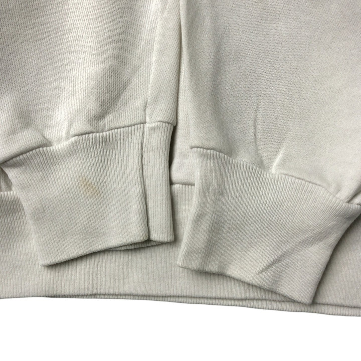 Vintage 90'S Fruit of the Loom POWER-SWEATS printed sweatshirt, made in the USA, size L, men's cotton white type Vintage Second Hand
