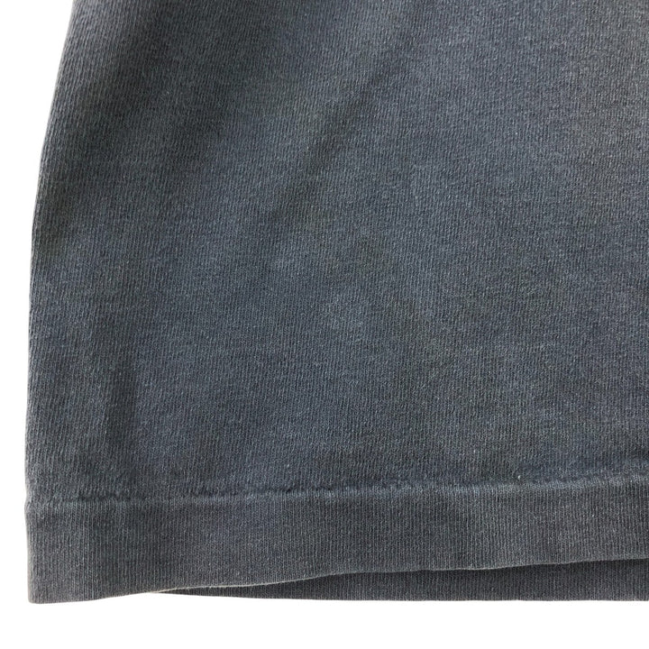 00'S Harley-Davidson Motorcycle Bike T-shirt Made in USA Men's XL cotton navy blue type Vintage Second Hand