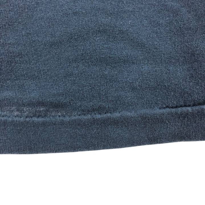 00'S Harley-Davidson Motorcycle Bike T-shirt Made in USA Men's XL cotton navy blue type Vintage Second Hand