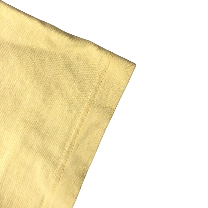 00'S Harley-Davidson Motorcycle Bike T-shirt Made in USA Men's XL cotton yellow type Vintage Second Hand