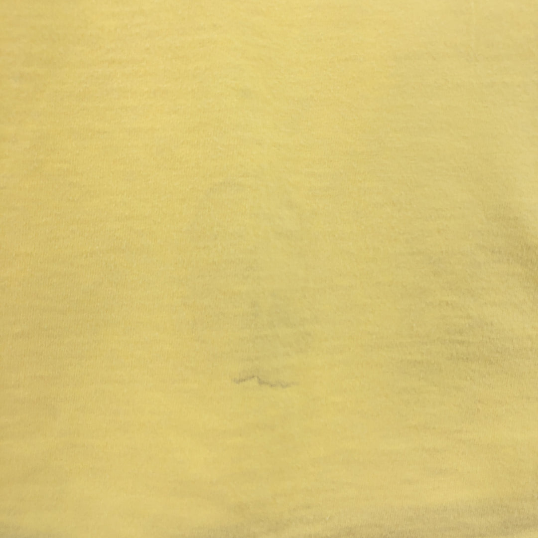 00'S Harley-Davidson Motorcycle Bike T-shirt Made in USA Men's XL cotton yellow type Vintage Second Hand