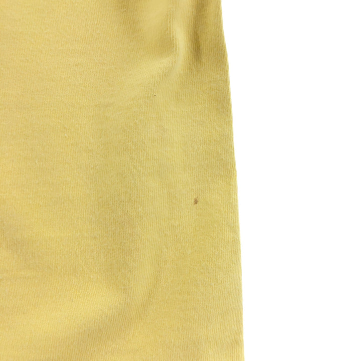 00'S Harley-Davidson Motorcycle Bike T-shirt Made in USA Men's XL cotton yellow type Vintage Second Hand