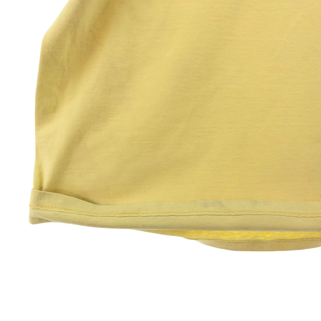 00'S Harley-Davidson Motorcycle Bike T-shirt Made in USA Men's XL cotton yellow type Vintage Second Hand