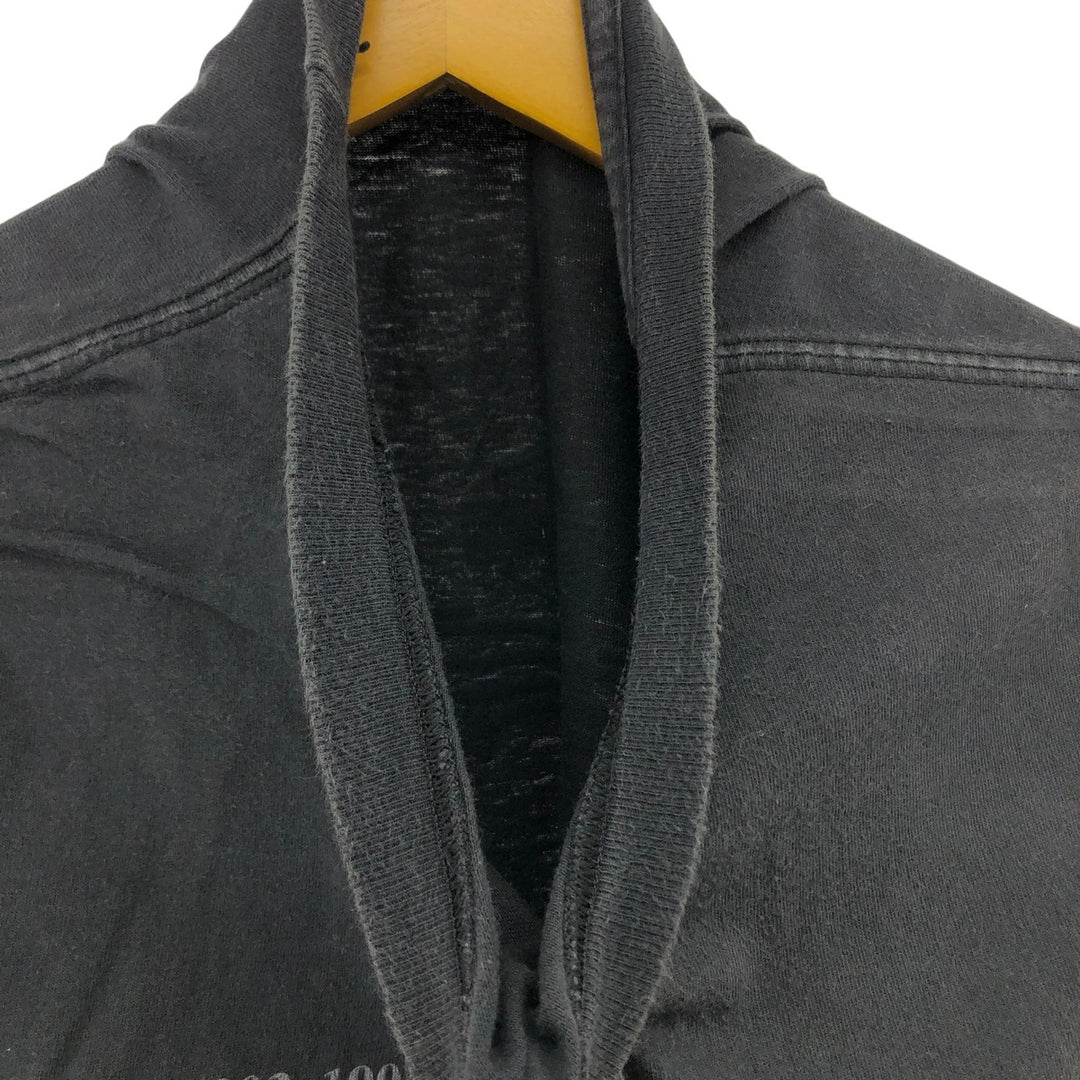 Big size 00'S Harley-Davidson motorcycle bike T-shirt made in USA, men's XXXL equivalent cotton black type Vintage Second Hand