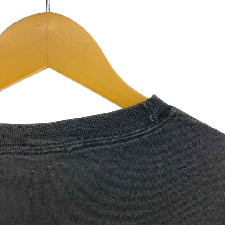 Big size 00'S Harley-Davidson motorcycle bike T-shirt made in USA, men's XXXL equivalent cotton black type Vintage Second Hand