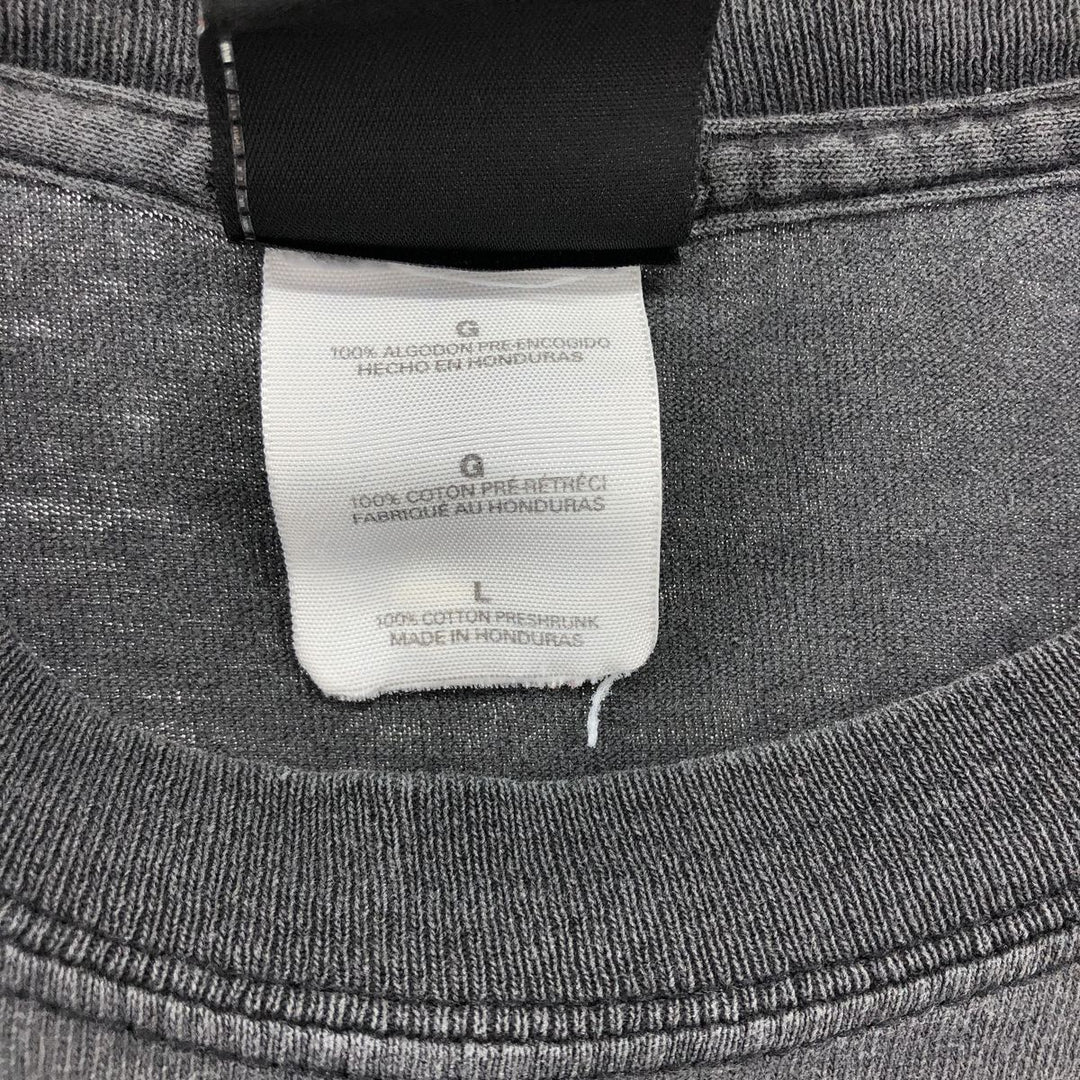 00'S Harley-Davidson Motorcycle Bike T-shirt Men's L size cotton black type Vintage Second Hand