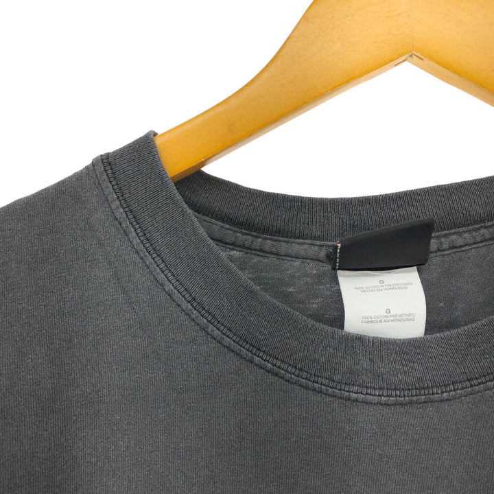 00'S Harley-Davidson Motorcycle Bike T-shirt Men's L size cotton black type Vintage Second Hand