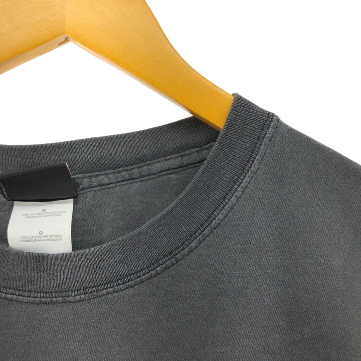 00'S Harley-Davidson Motorcycle Bike T-shirt Men's L size cotton black type Vintage Second Hand