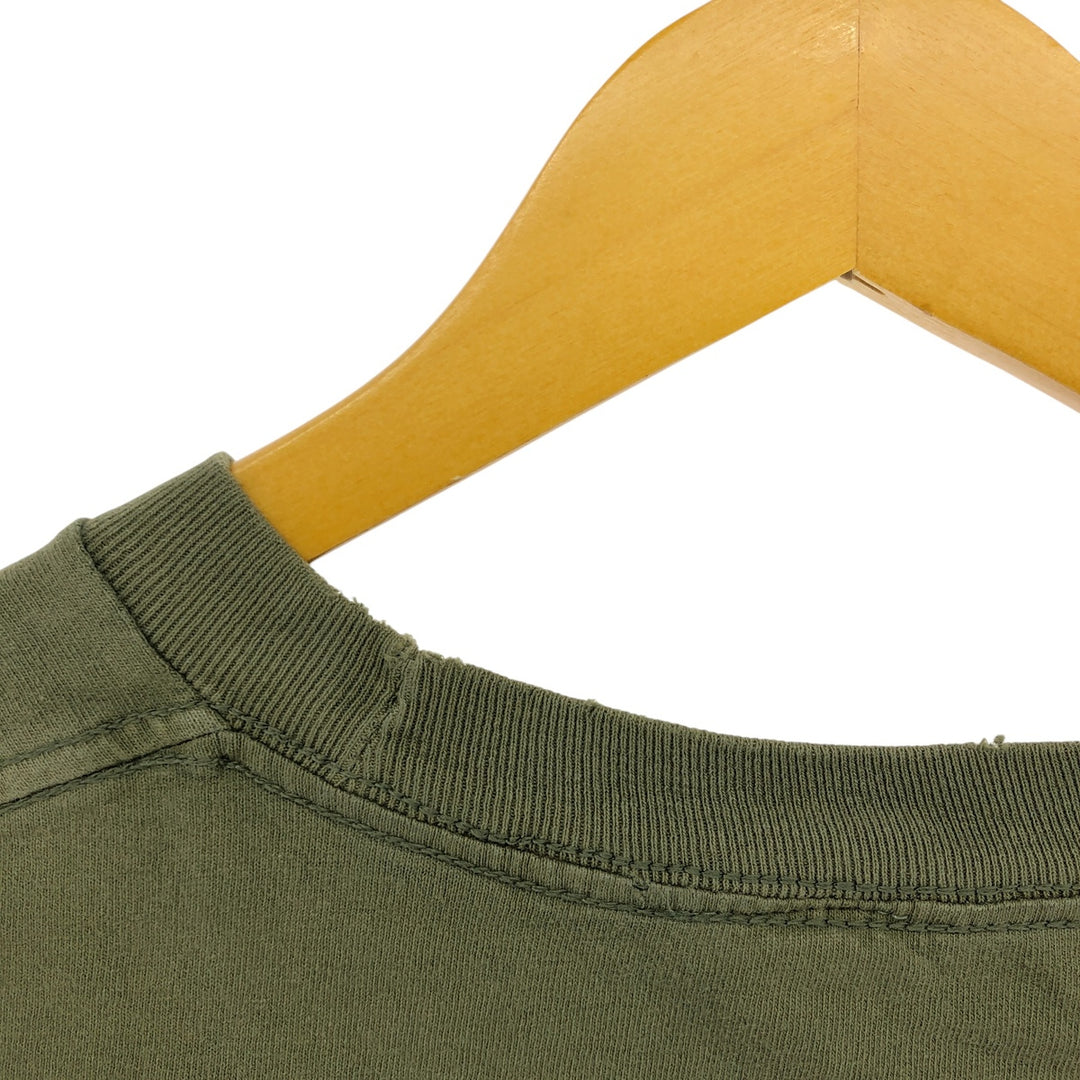 Harley-Davidson Motorcycle Bike T-shirt, Men's XL size unclear Khaki type Vintage Second Hand