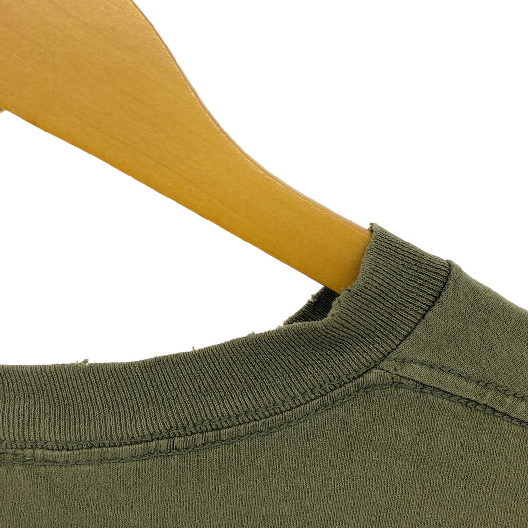 Harley-Davidson Motorcycle Bike T-shirt, Men's XL size unclear Khaki type Vintage Second Hand