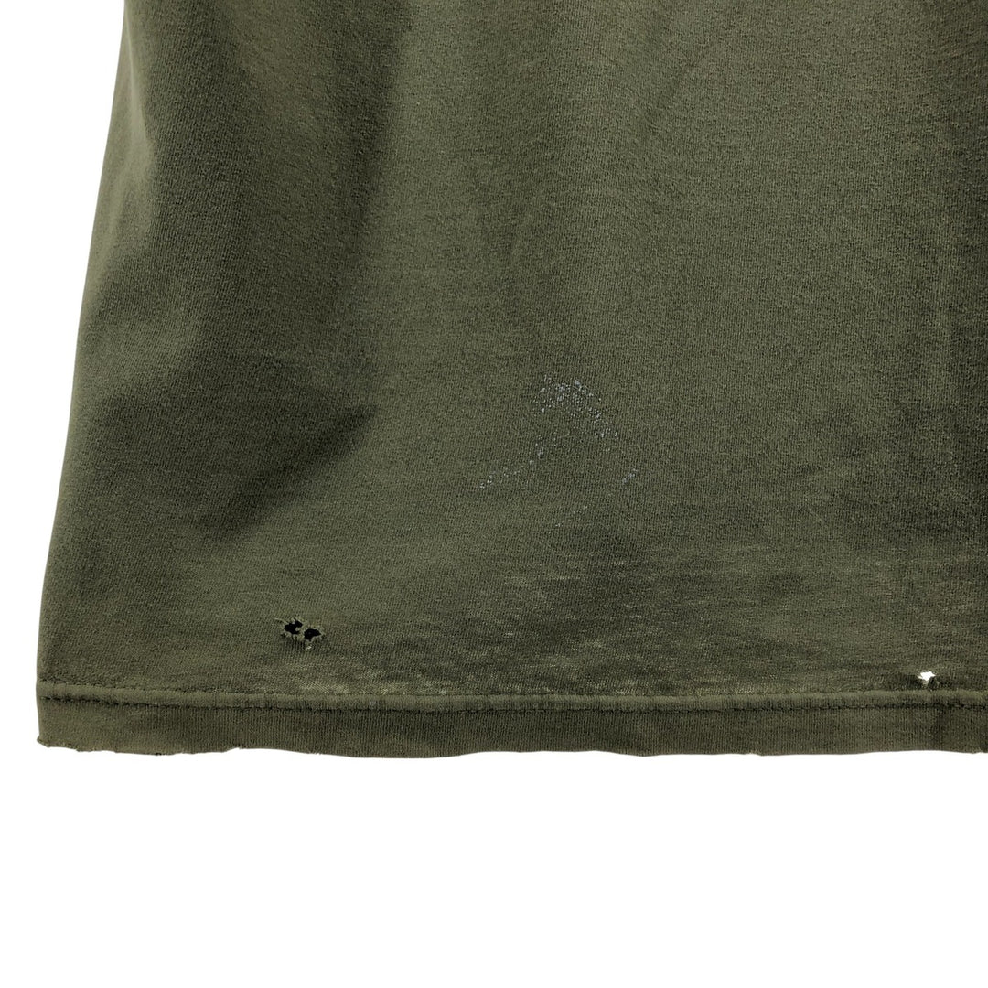 Harley-Davidson Motorcycle Bike T-shirt, Men's XL size unclear Khaki type Vintage Second Hand