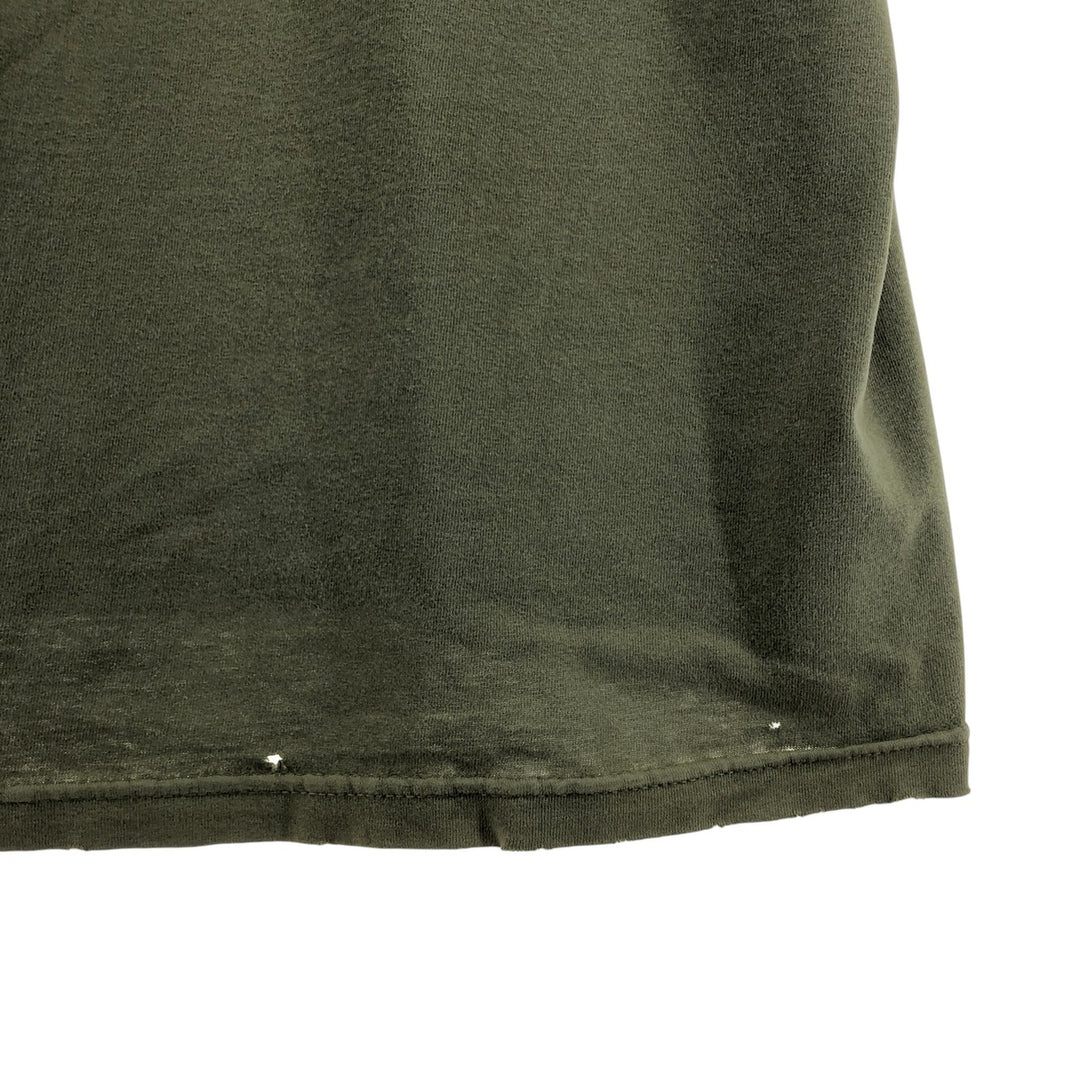 Harley-Davidson Motorcycle Bike T-shirt, Men's XL size unclear Khaki type Vintage Second Hand