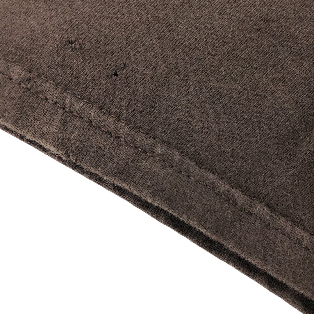 Harley-Davidson Motorcycle Bike T-shirt, Men's XL size cotton brown type Vintage Second Hand