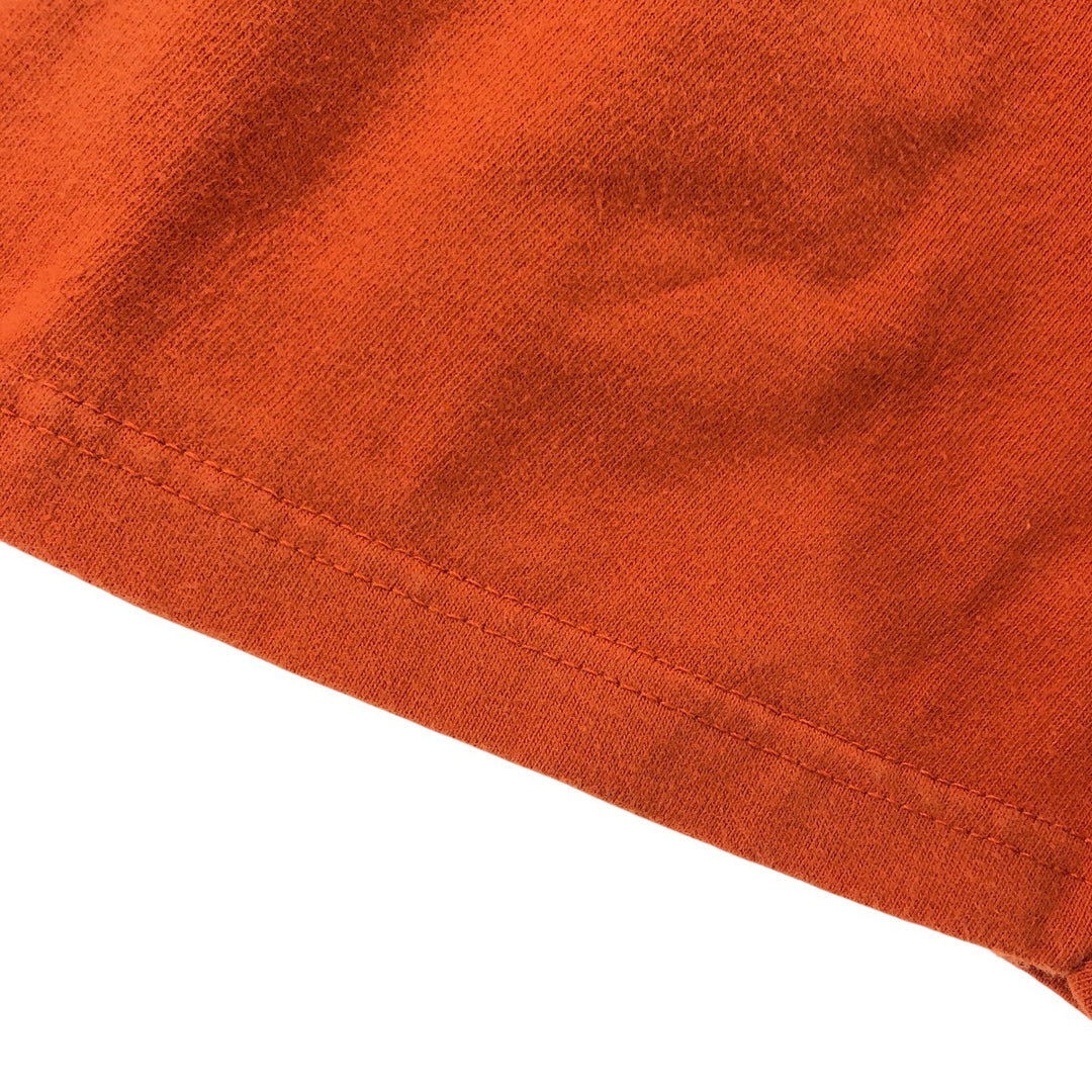 Harley-Davidson Pin-up Girl Motorcycle Bike T-shirt, Men's XL cotton orange type Vintage Second Hand