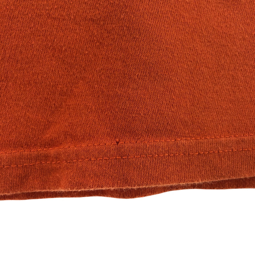 Harley-Davidson Pin-up Girl Motorcycle Bike T-shirt, Men's XL cotton orange type Vintage Second Hand