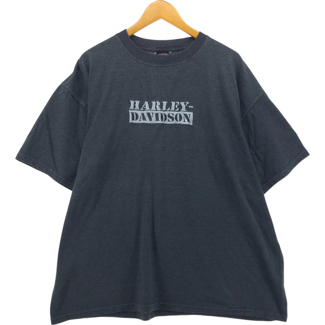 Harley-Davidson Motorcycle Bike T-shirt, Men's XXL unknown black type Vintage Second Hand