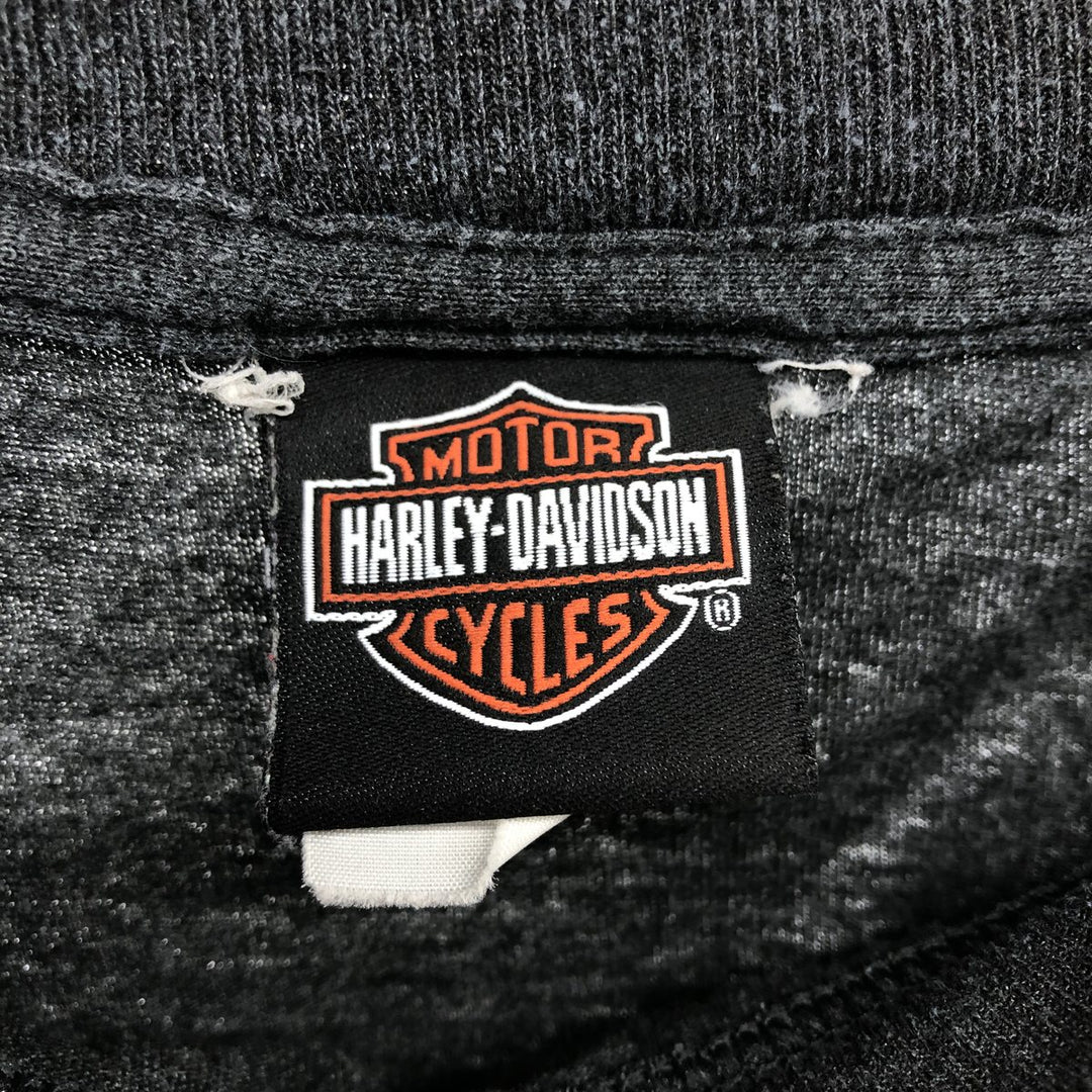 Harley-Davidson Motorcycle Bike T-shirt, Men's XXL unknown black type Vintage Second Hand