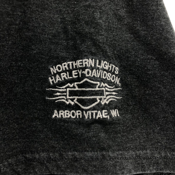 Harley-Davidson Motorcycle Bike T-shirt, Men's XXL unknown black type Vintage Second Hand