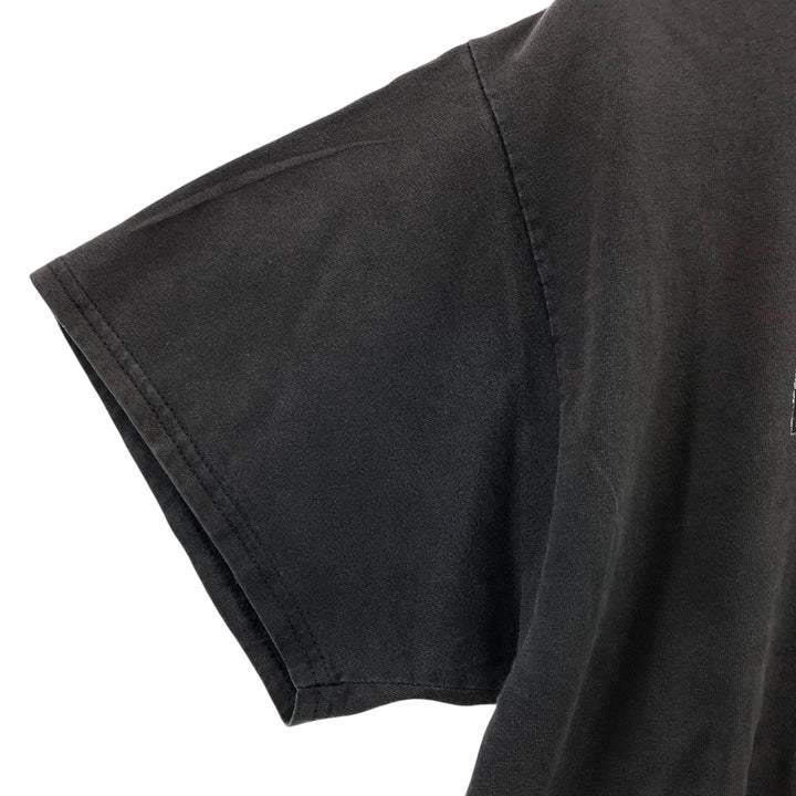 Harley-Davidson Motorcycle Bike T-shirt, Men's Size L cotton black type Vintage Second Hand