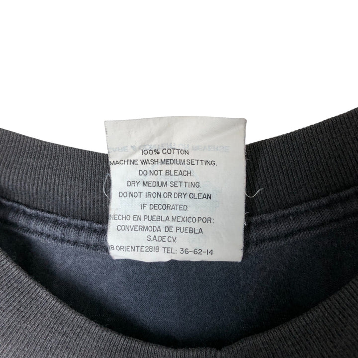 HARD ROCK CAFE Hard Rock Cafe Advertising T-shirt Men's XL size cotton black type Vintage Second Hand