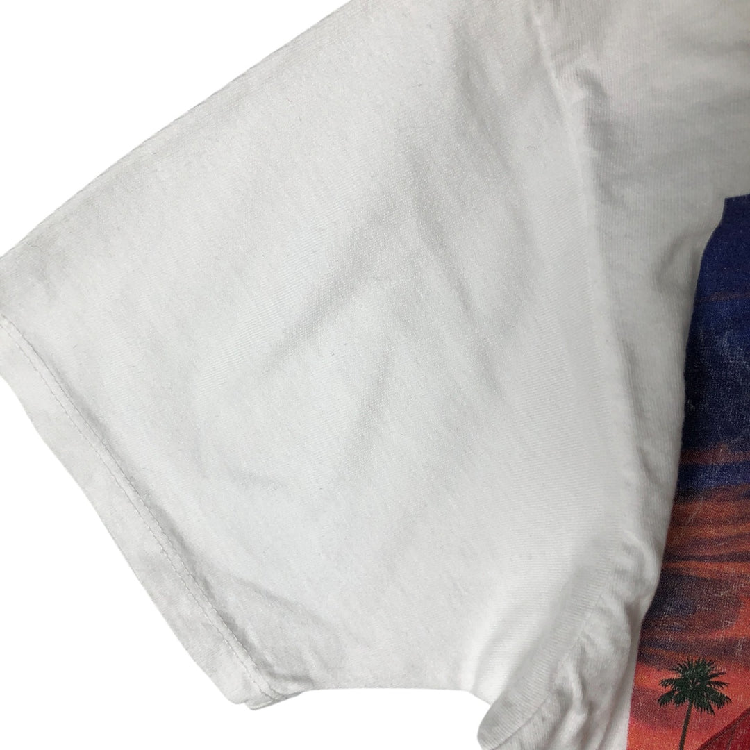 IN-N-OUT BURGER In-N-Out Burger Advertising T-shirt Made in USA Men's M size cotton white type Vintage Second Hand