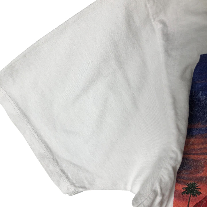 IN-N-OUT BURGER In-N-Out Burger Advertising T-shirt Made in USA Men's M size cotton white type Vintage Second Hand