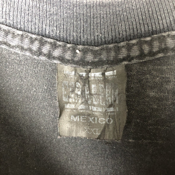 HARD ROCK CAFE Hard Rock Cafe Advertising T-shirt Men's XXL unclear black type Vintage Second Hand