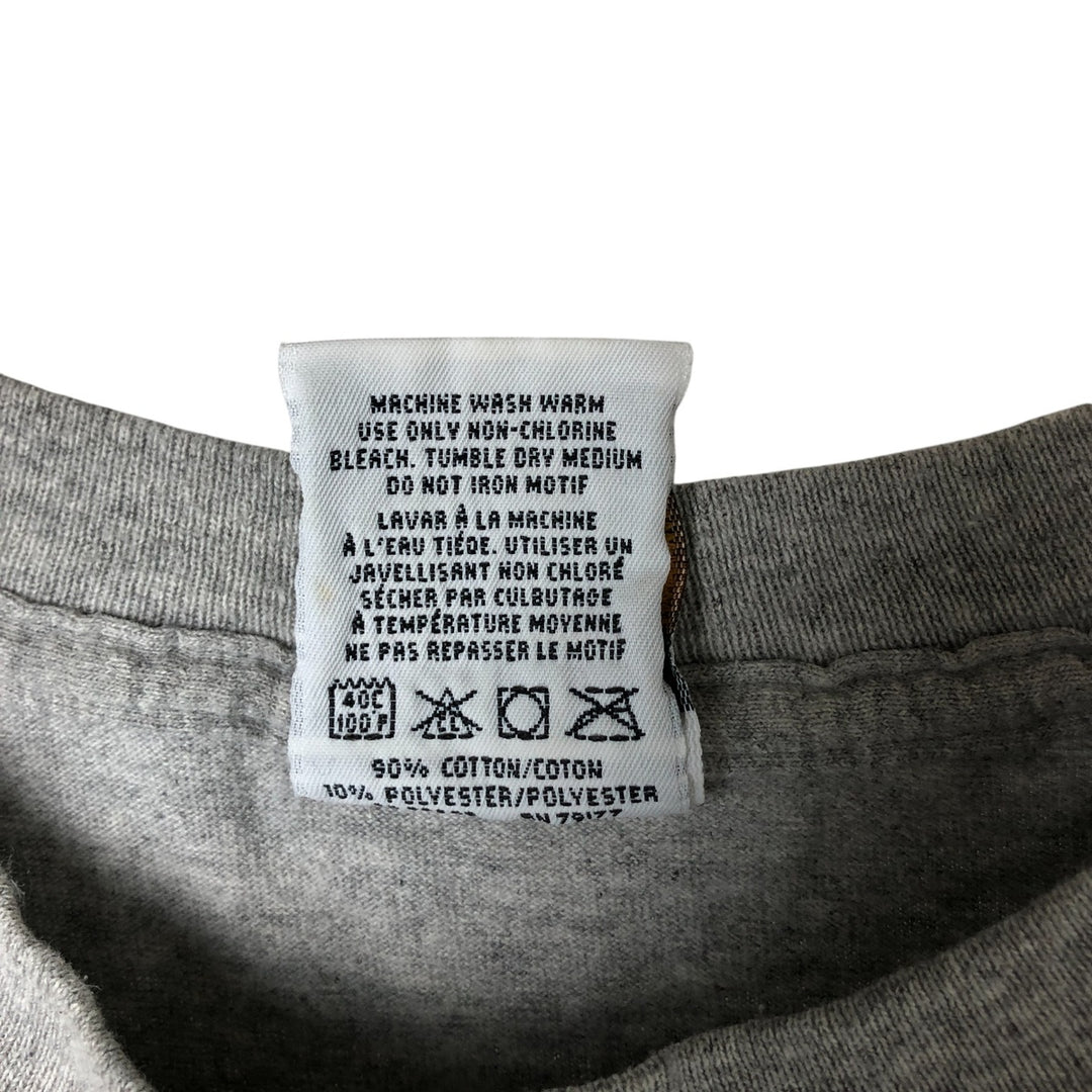 HARD ROCK CAFE Hard Rock Cafe Advertising T-shirt Men's L size cotton gray type Vintage Second Hand