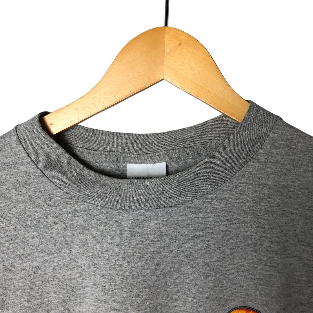 HARD ROCK CAFE Hard Rock Cafe Advertising T-shirt Men's L size cotton gray type Vintage Second Hand