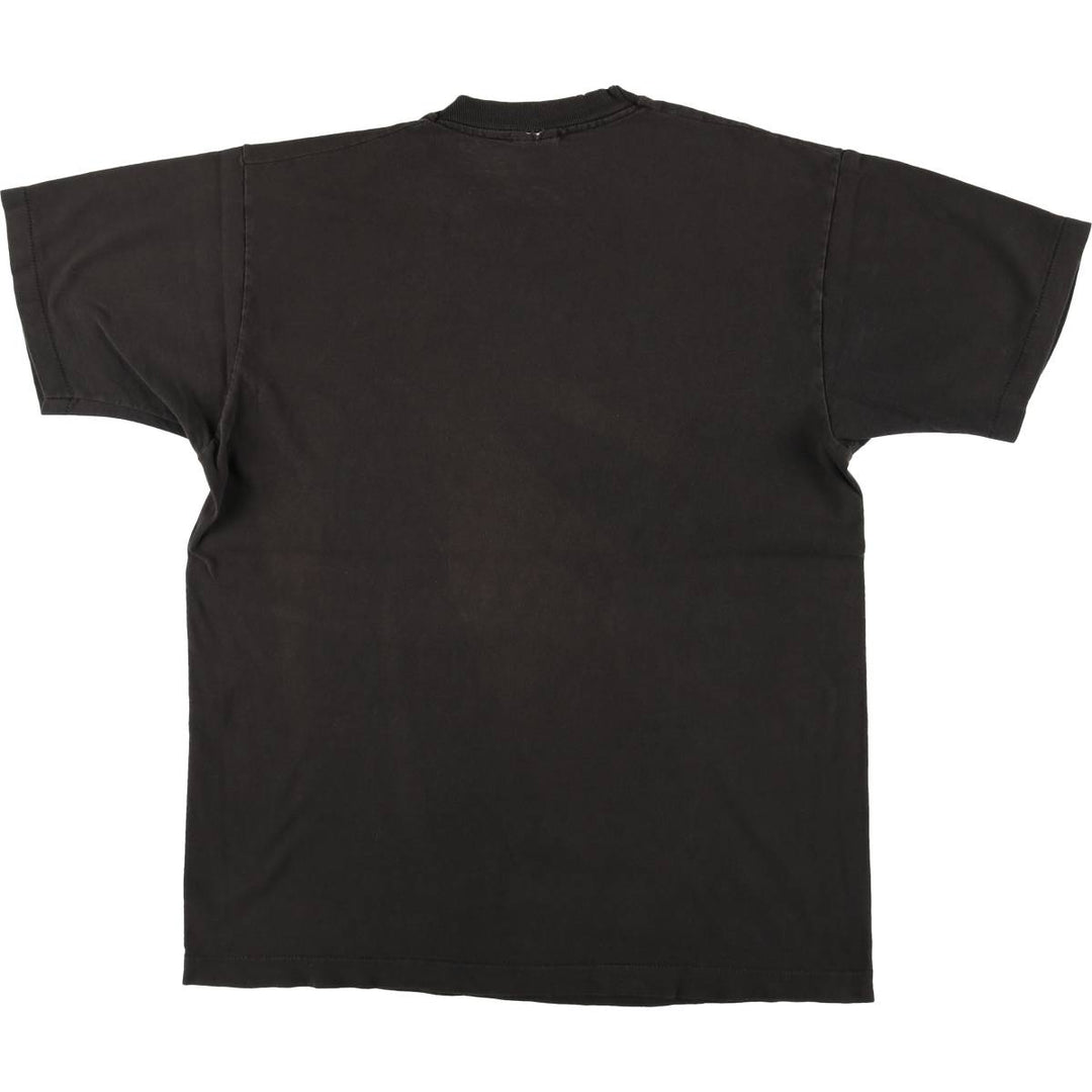 90'S Fruit of the Loom Hard Rock Cafe Advertising T-Shirt Made in Canada Men's L Vintage cotton black type Vintage Second Hand
