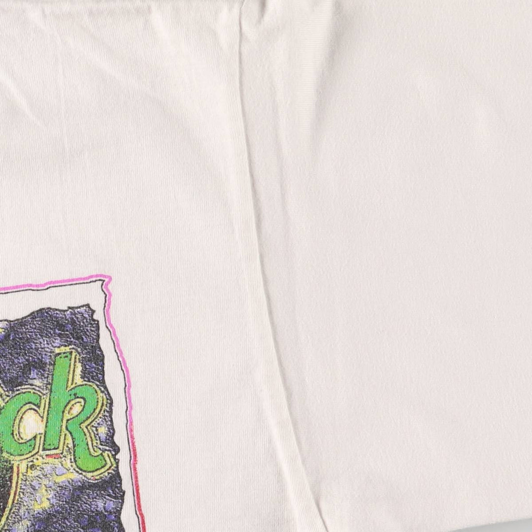 90'S HARD ROCK CAFE Hard Rock Cafe Advertising T-shirt Made in USA Men's L Vintage cotton white type Vintage Second Hand