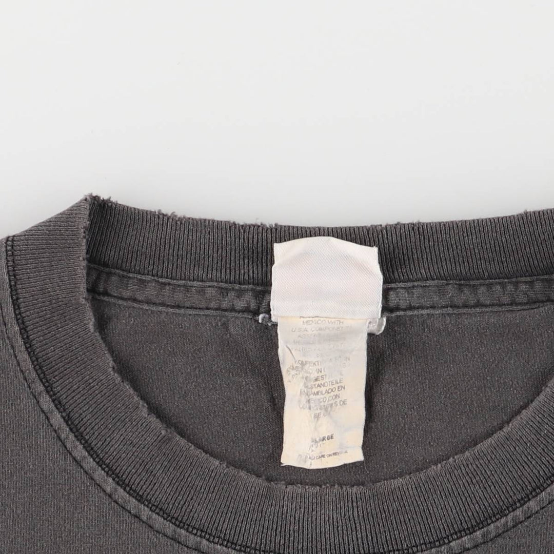 90'S HARD ROCK CAFE Hard Rock Cafe Advertising T-shirt Men's XL Vintage unclear black type Vintage Second Hand