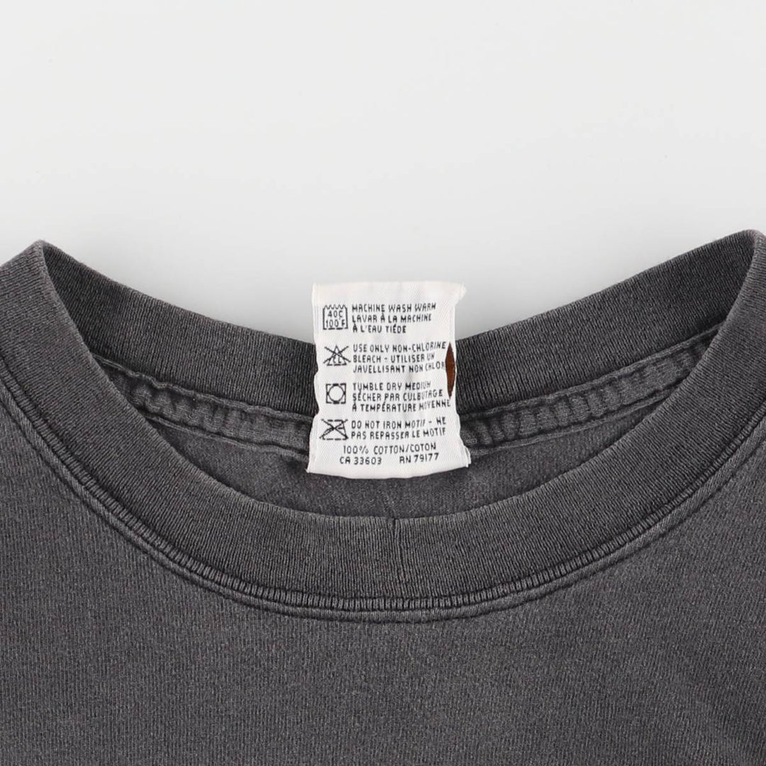 90'S HARD ROCK CAFE Hard Rock Cafe Advertising T-shirt Men's XL Vintage cotton black type Vintage Second Hand