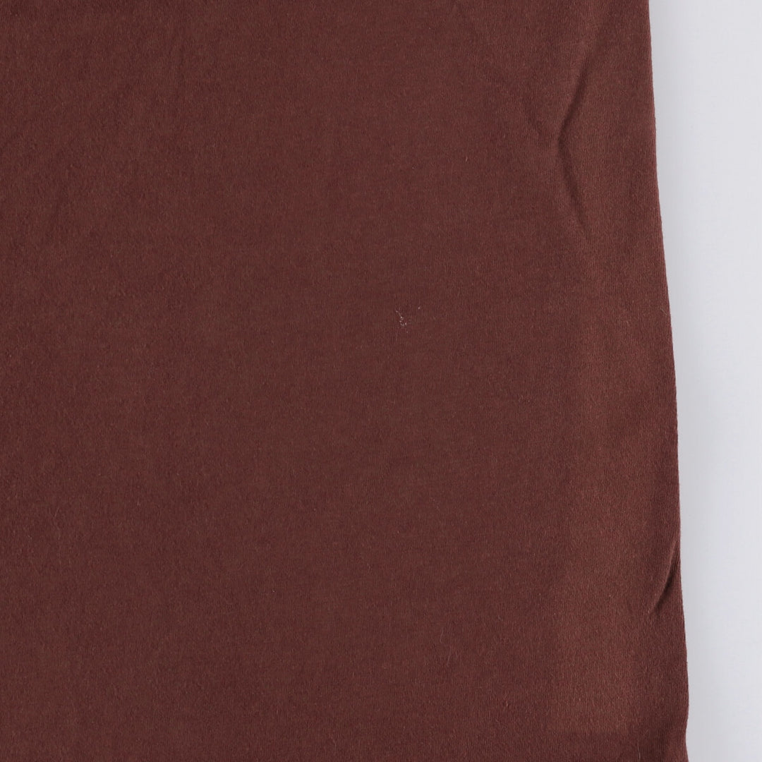 00'S Harley-Davidson Motorcycle Bike T-shirt Made in USA Men's XL cotton red type reddish brown Vintage Second Hand