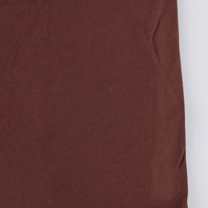 00'S Harley-Davidson Motorcycle Bike T-shirt Made in USA Men's XL cotton red type reddish brown Vintage Second Hand