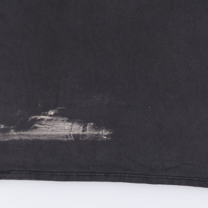 00'S Harley-Davidson Motorcycle Bike T-shirt Made in USA Men's L size cotton black type Vintage Second Hand