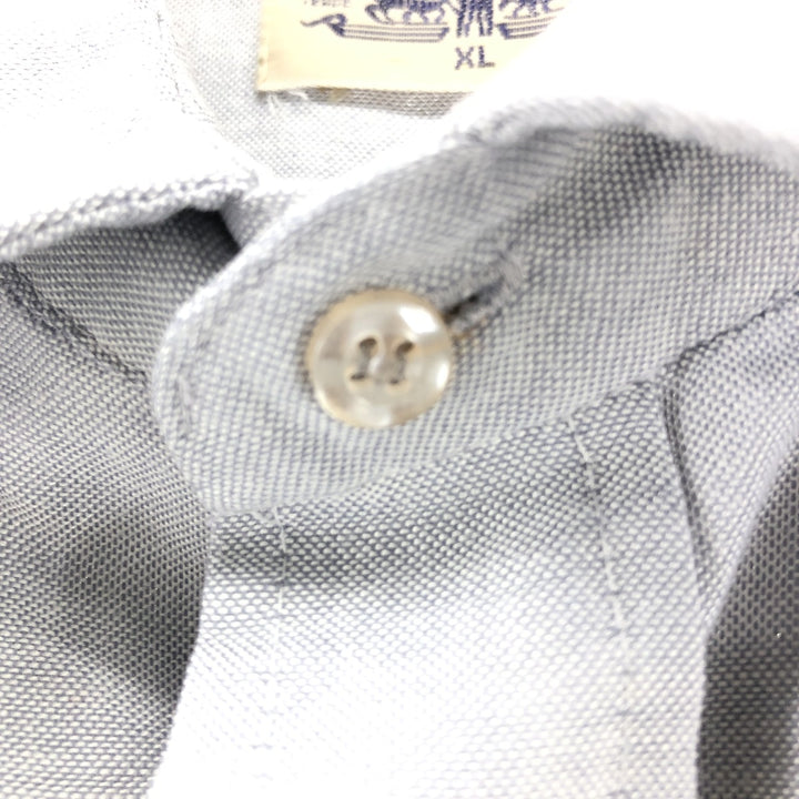 90'S Levi's short sleeve western shirt, men's XL size, vintage polyester Blue type light blue Vintage Second Hand