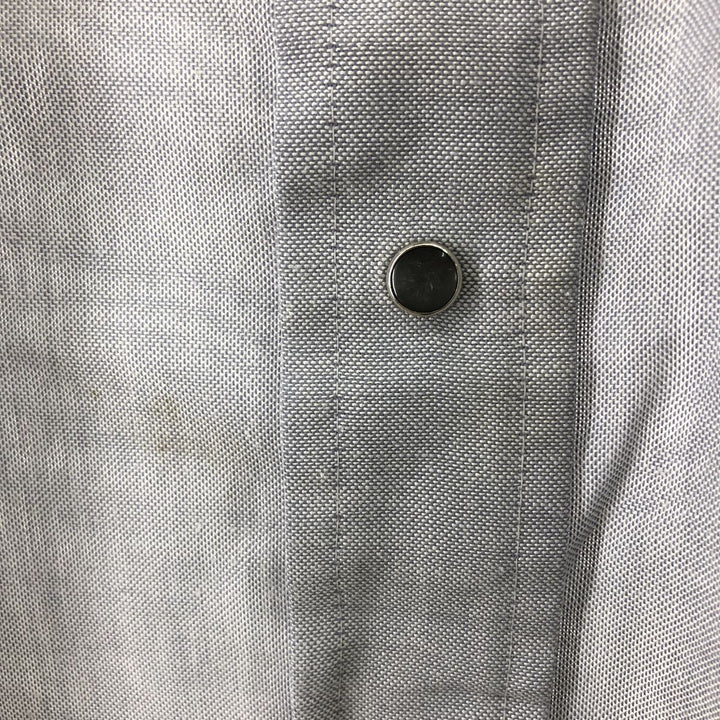 90'S Levi's short sleeve western shirt, men's XL size, vintage polyester Blue type light blue Vintage Second Hand