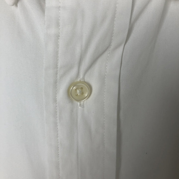 Ralph Lauren BLAKE short sleeve button down shirt, men's size L cotton white type Vintage Second Hand
