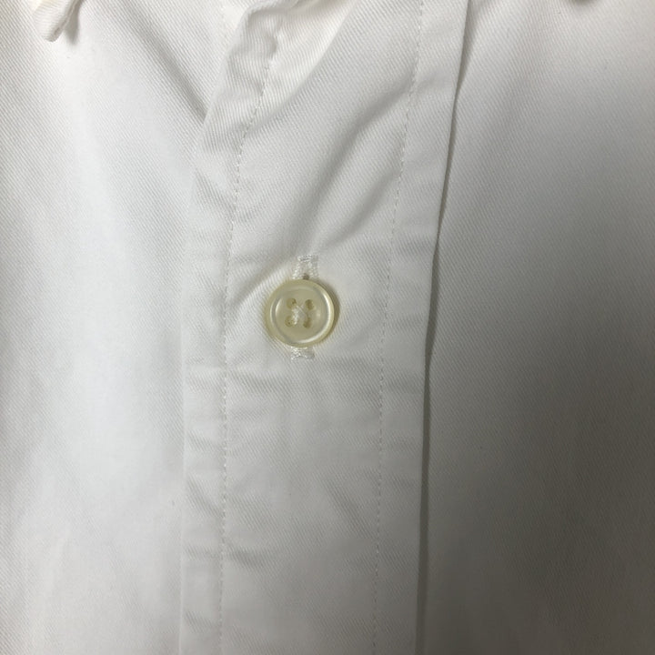 Ralph Lauren Classic Fit short sleeve button down shirt, men's size L cotton white type Vintage Second Hand