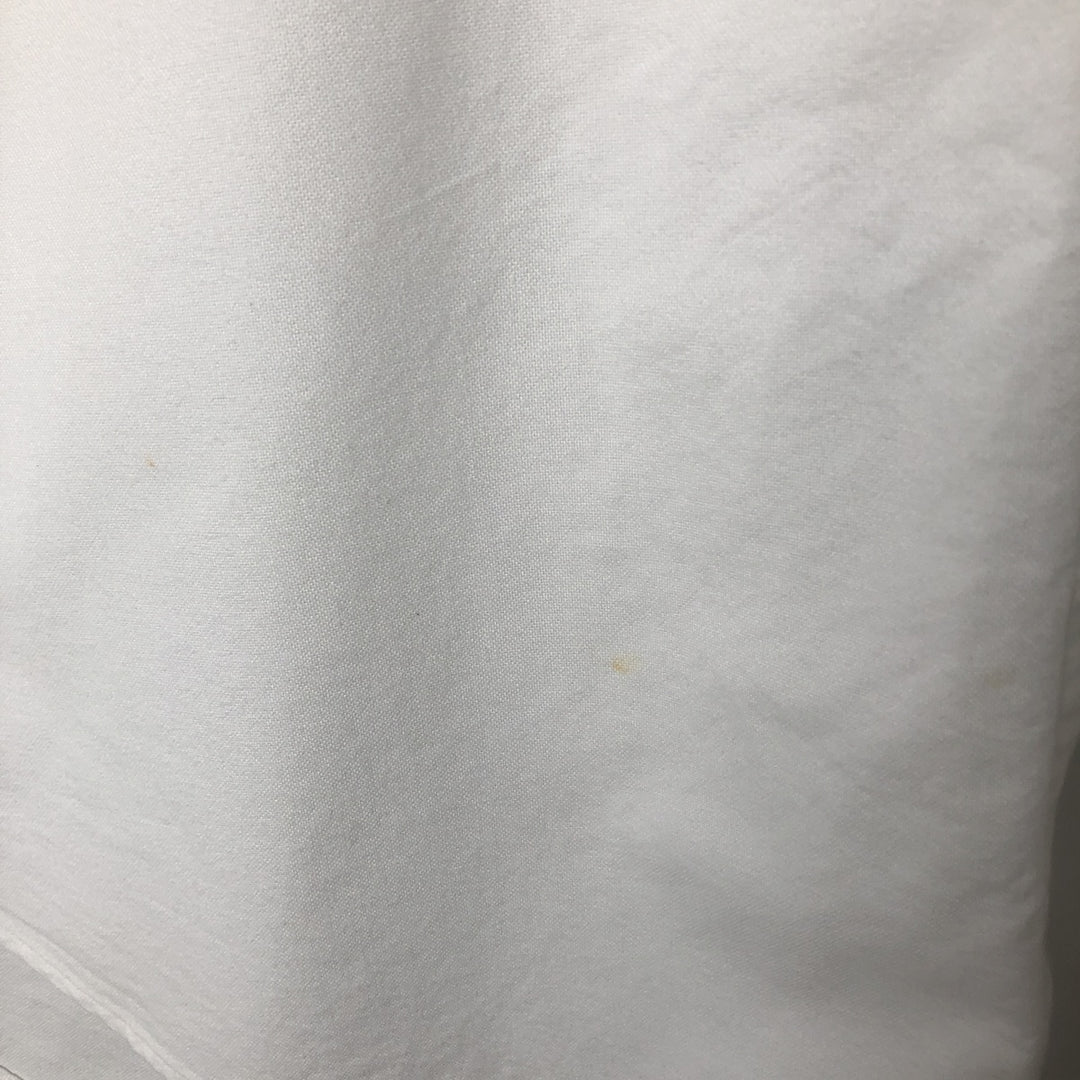 Ralph Lauren YARMOUTH long sleeve button down shirt, men's XL size cotton white type Vintage Second Hand