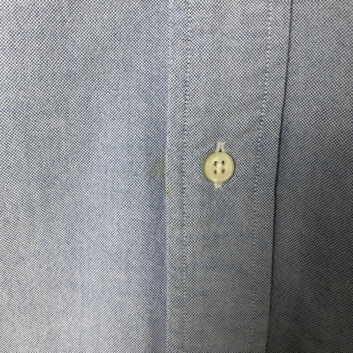 Ralph Lauren Classic Fit short sleeve button down shirt, men's size XL cotton Blue type light blue Vintage Second Hand