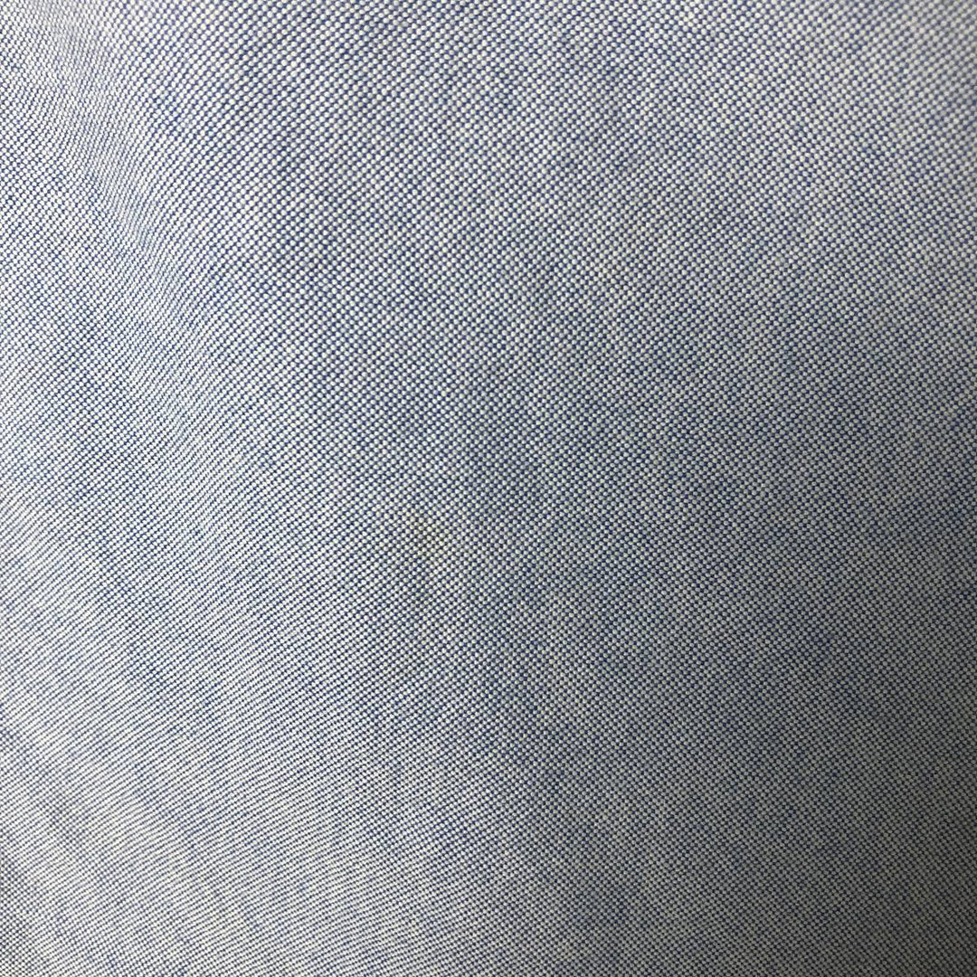 Ralph Lauren Classic Fit short sleeve button down shirt, men's size XL cotton Blue type light blue Vintage Second Hand