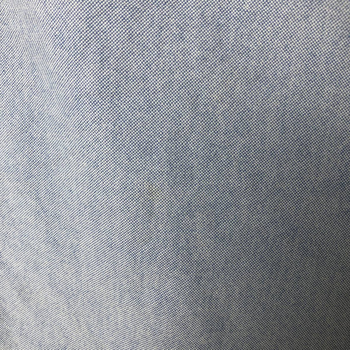 Ralph Lauren Classic Fit short sleeve button down shirt, men's size XL cotton Blue type light blue Vintage Second Hand
