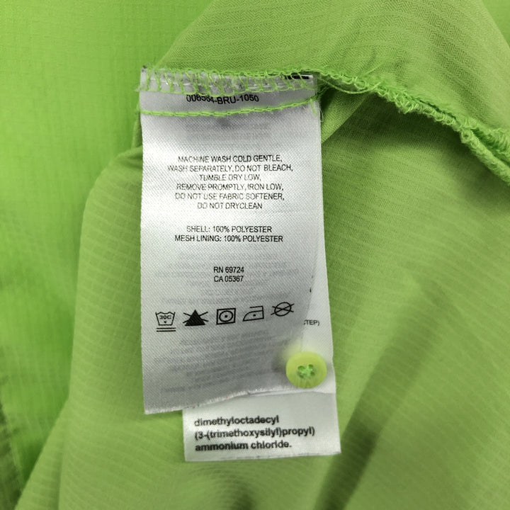 Columbia PFG Button-down Short Sleeve Fishing Shirt, Men's S Size polyester green type yellow green Vintage Second Hand