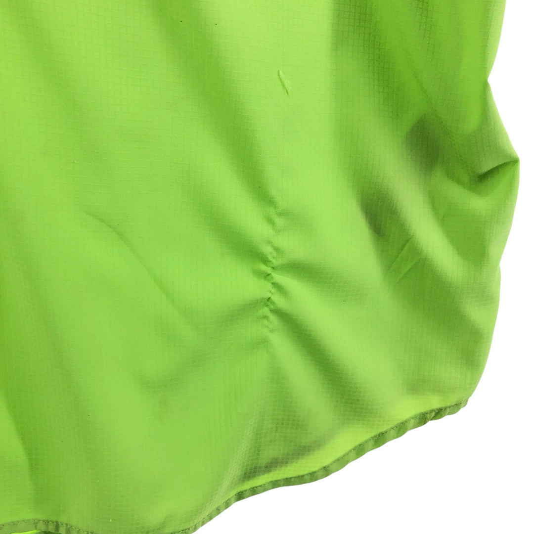 Columbia PFG Button-down Short Sleeve Fishing Shirt, Men's S Size polyester green type yellow green Vintage Second Hand